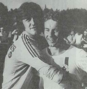 Ralf Edstrm och Ingemar Stenmark 1977